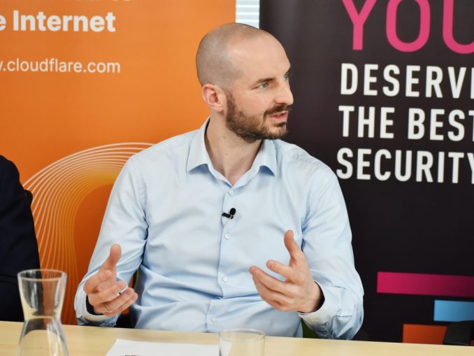 24C06045 Patrick Fetter, Security Engineer & Cyber Security Evangelist bei Check Point (c) timeline/Rudi Handl