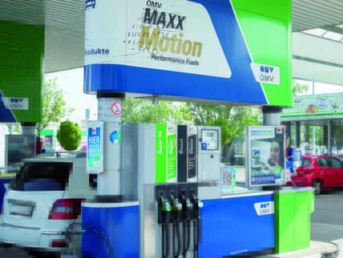 An jeder OMV-Tankstelle sind jene Zapfsäulen, die mit dem neuen Service ausgestattet sind, klar gekennzeichnet und können schon bei der Einfahrt sofort erkannt werden. (c) OMV