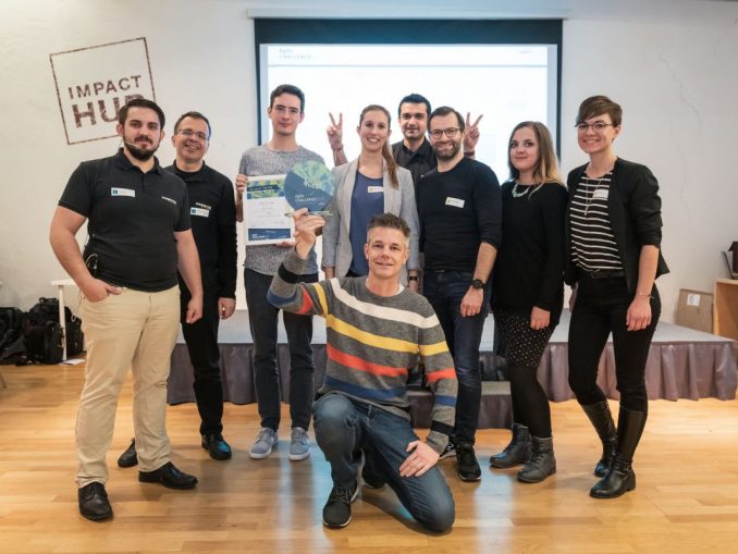 AC_2019_Siegerteam Das Siegerteam der Agile Challenge 2019.