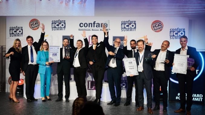 Die Preisträger des heurigen CIO Awards auf einen Blick. (c) Confare