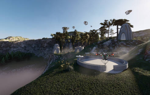 Empa-Drohne-Illustration_2_Remote_Forest_2-Bild-Yusuf_Kaya-Imperial_College_London-Empa_w492_h312