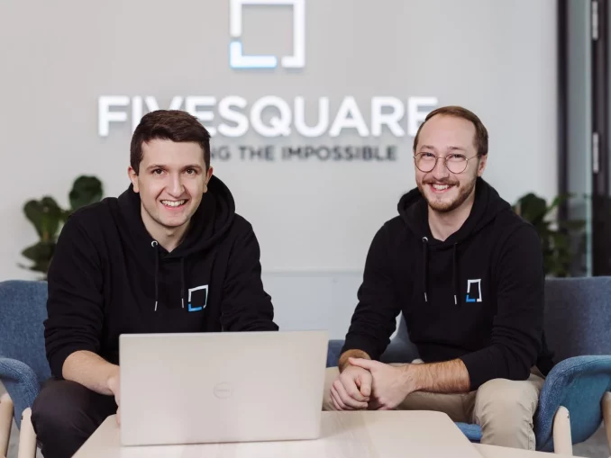 FiveSquare.jpg v.l.n.r. Hans-Peter Pichler, CEO FiveSquare & Patrick Haidinger, CTO FiveSquare (c) FiveSquare GmbH