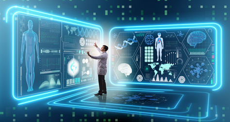 E-Health KI wird künftig in den klinischen Abläufen in bestehende Tools wie elektronische Gesundheitsakten und Bildarchivierungs- und Kommunikationssysteme integriert, so dass das Klinikpersonal mit Echtzeitdaten am Point of Care versorgt werden kann. (c) Fotolia/Elnur