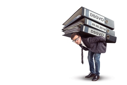 DSGVO VIele Unternehmen sind mit der Einhaltung der DSGVO-Vorgaben offensichtlich überfordert. (c) Fotolia/photoschmidt