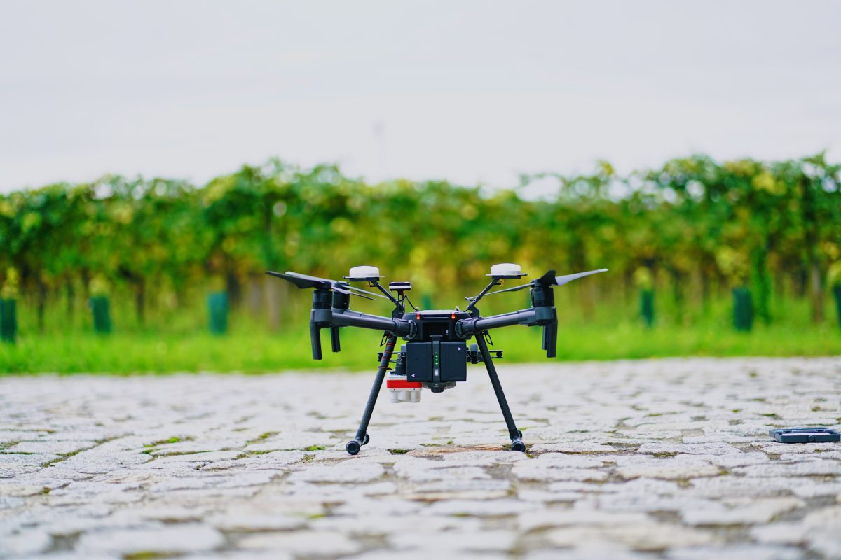 Mit hochauflösenden RBG-Sensoren kann der Gesamtzustand des Feldes, sowie Löcher in der Bepflanzung beurteilt und ein "Green Leaf Index" erstellt werden. (c) Huawei – Marvin Strauss
