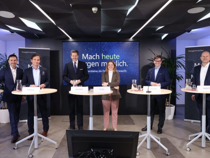 Pressekonferenz _Mach heute Morgen Möglich_ - Bildmaterial