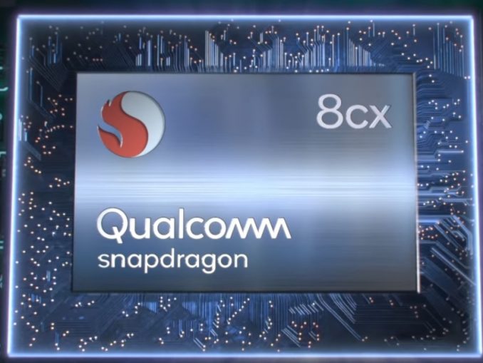 Qualcomm Snapdragon 8cx Der Prozessor verfügt über acht Rechenkerne.