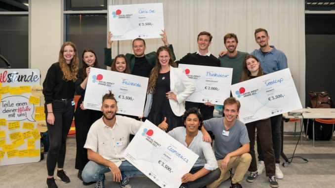 Die Gewinner 2022 (c) SIA Social Impact Award GmbH