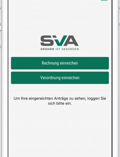 SVA-App Die App ist gratis im Google Play Store oder Apple App Store zum Download verfügbar.