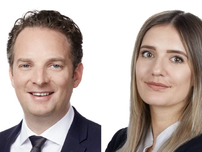 Schütz und Allen Mag. Andreas Schütz und Mag. Julia Allen sind Juristen der Kanzlei Taylor-Wessing. (c) Taylor-Wessing