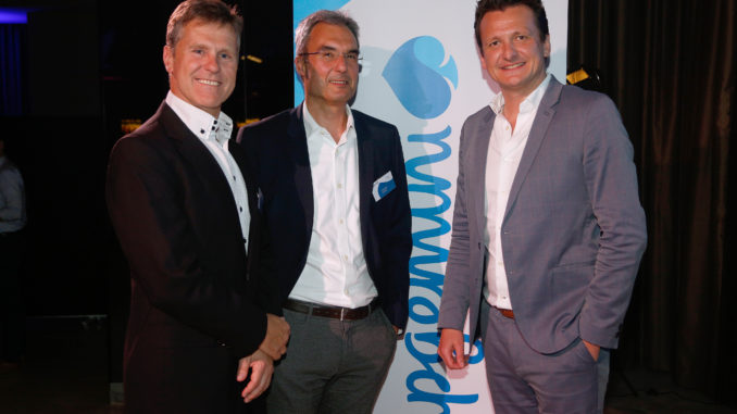 Capgemini Österreich CEO Bernd Bugelnig, Head of Solution Delivery der MIBA AG Gerhard Kastler und Rath AG COO Jörg Sitzenfrey.